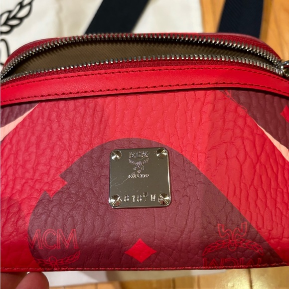 Authentic, brand new, red MCM Crossbody. - Picture 4 of 6